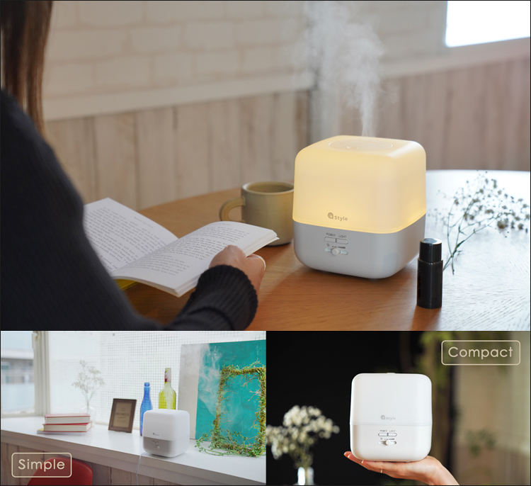 スマート加湿器インテリアビジュアル